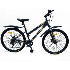 Велосипед DELTA Crystal 27.5 (15, черный/золотой)