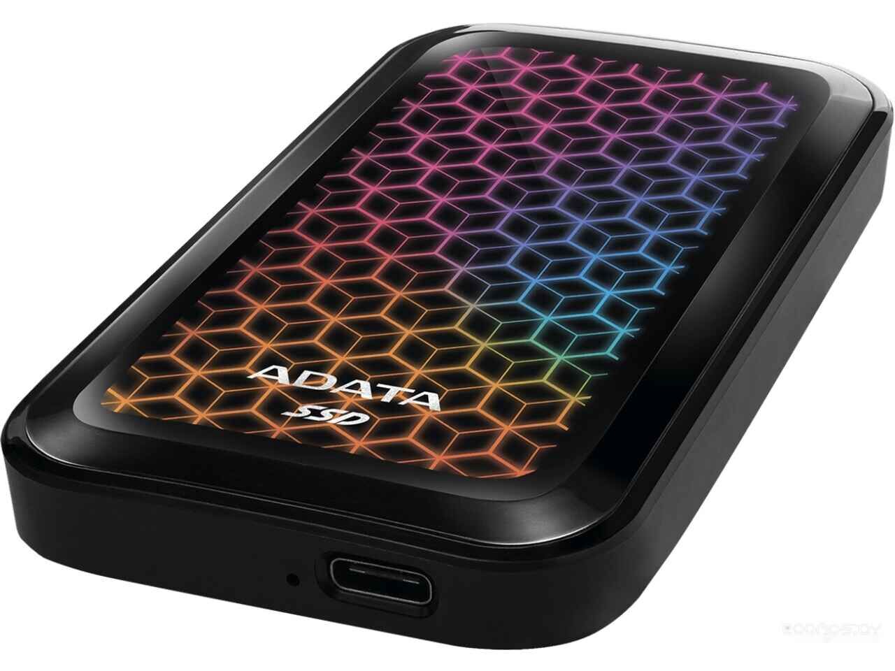 Внешний накопитель A-Data SE770G 512GB ASE770G-512GU32G2-CBK Внешний накопитель A-Data SE770G 512GB ASE770G-512GU32G2-CBK