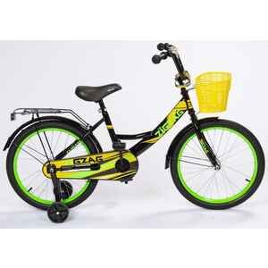 Детский велосипед Zigzag Classic 14 (черный/желтый/зеленый) ZG-1405