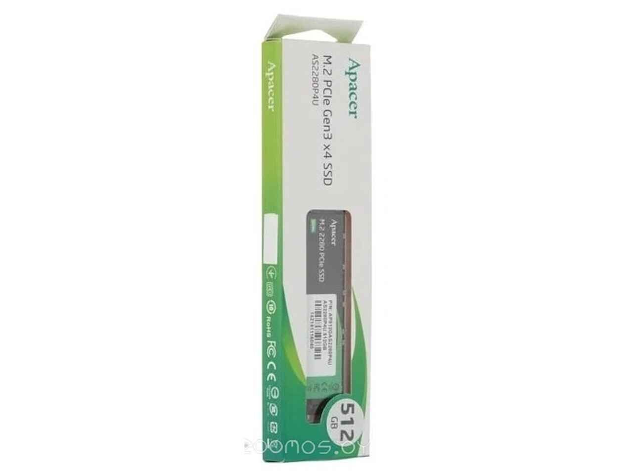 SSD Apacer AS2280P4U 512GB AP512GAS2280P4U-1 SSD Apacer AS2280P4U 512GB AP512GAS2280P4U-1