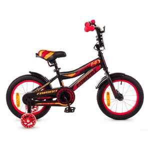 Детский велосипед Favorit Biker 14 (черный/красный) BIK-14RD