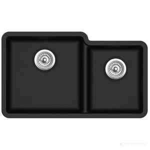 Кухонная мойка AquaSanita Arca SQA 230 601 L W black metallic Кухонная мойка AquaSanita Arca SQA 230 601 L W black metallic