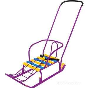 Санки Nika Тимка 5 Комфорт (сиреневый)