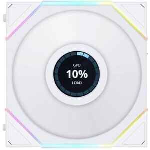 Вентилятор для корпуса Lian Li Reverse TL LCD 120-1 White G99.12RTLLCD1W.00 Вентилятор для корпуса Lian Li Reverse TL LCD 120-1 White G99.12RTLLCD1W.00