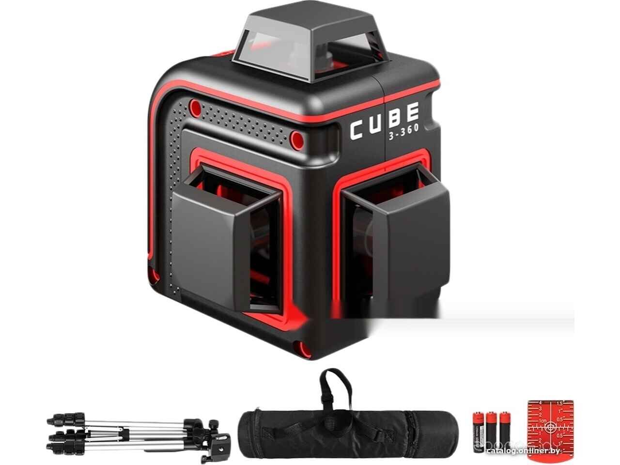 Лазерный нивелир ADA Instruments Cube 3-360 Professional Edition А00572 Лазерный нивелир ADA Instruments Cube 3-360 Professional Edition А00572