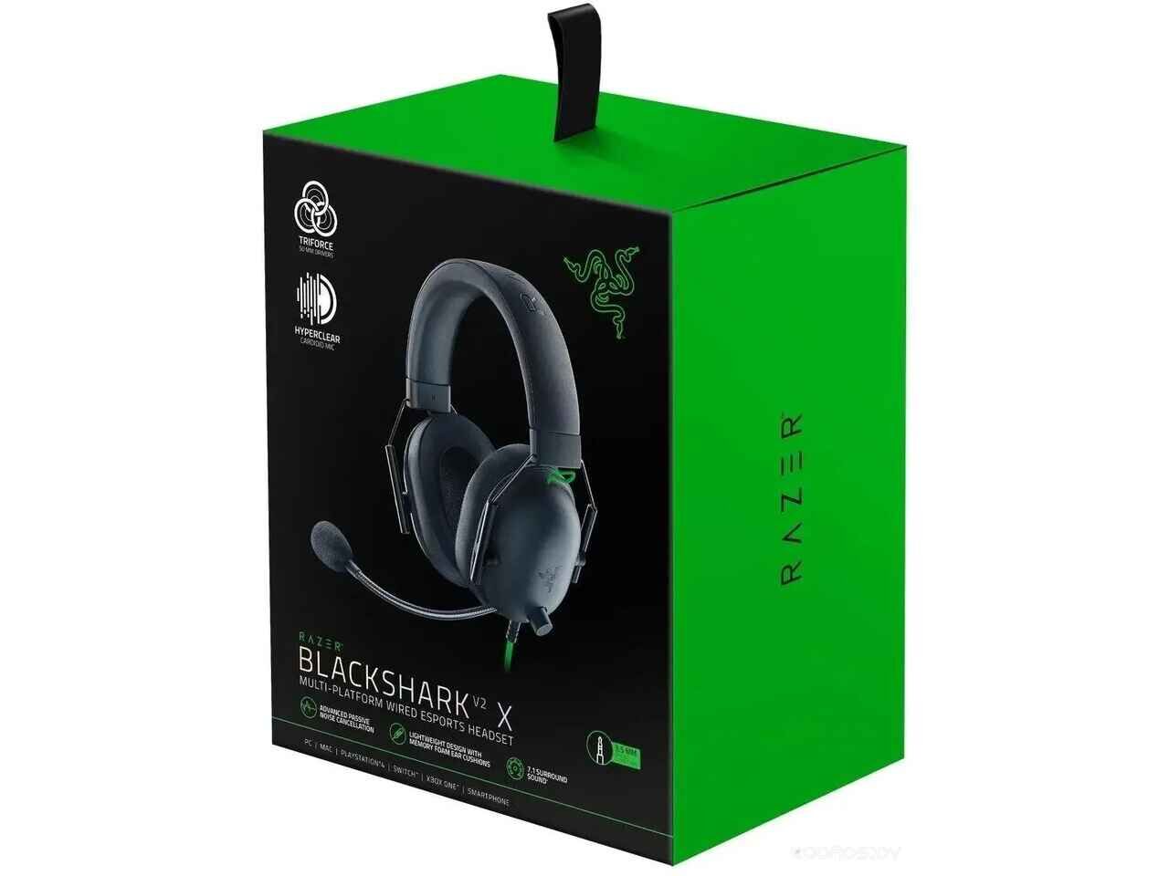 Наушники RAZER BlackShark V2 X (черный) Наушники RAZER BlackShark V2 X (черный)