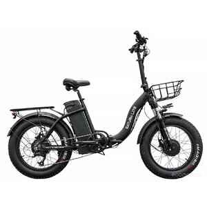 Электровелосипед Smart8 Saturn Lux (черный)