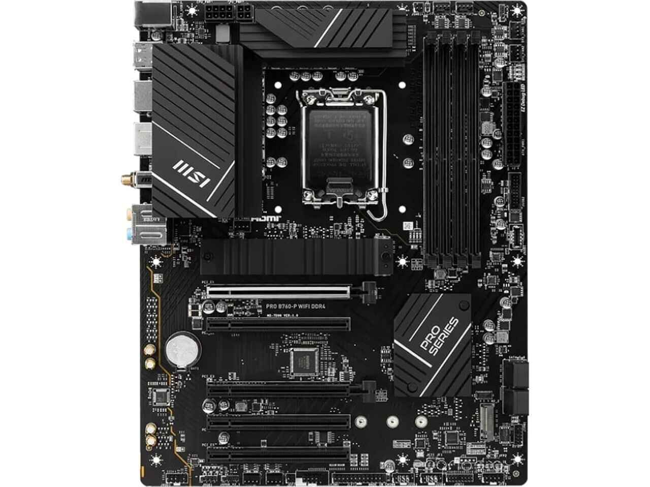 Материнская плата MSI Pro B760-P WiFi DDR4 Материнская плата MSI Pro B760-P WiFi DDR4
