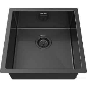 Кухонная мойка Zorg ZRN 4545 Premium PVD Gunblack Кухонная мойка Zorg ZRN 4545 Premium PVD Gunblack