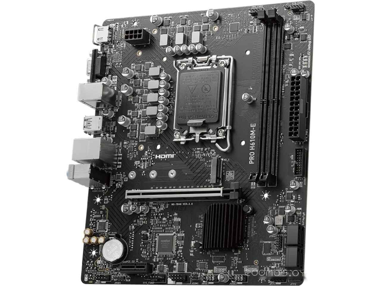 Материнская плата MSI PRO H610M-E Материнская плата MSI PRO H610M-E