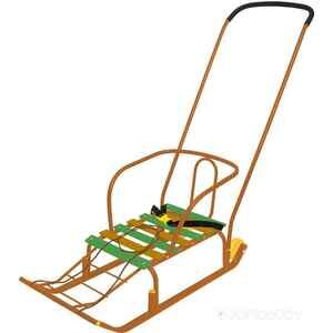 Санки Nika Тимка 5 Комфорт (оранжевый)