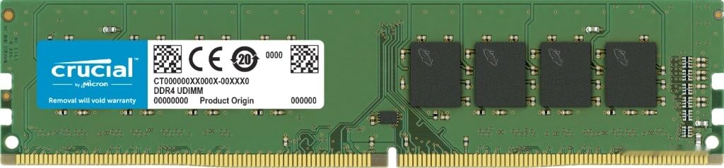 Модуль памяти Crucial 8GB DDR4 PC4-25600 CT8G4DFRA32A