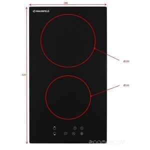 Варочная панель Maunfeld EVCE 292-BK