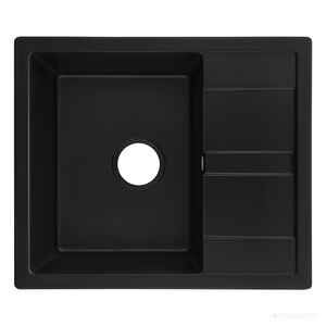 Мойка кухонная Zorg Apollo 58 (черный оникс)