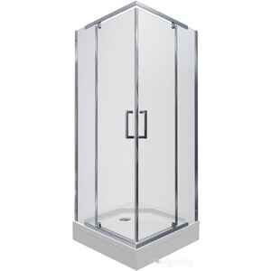 Душевой уголок Triton Каппа А1 Хром 90х90 (прозрачное стекло)