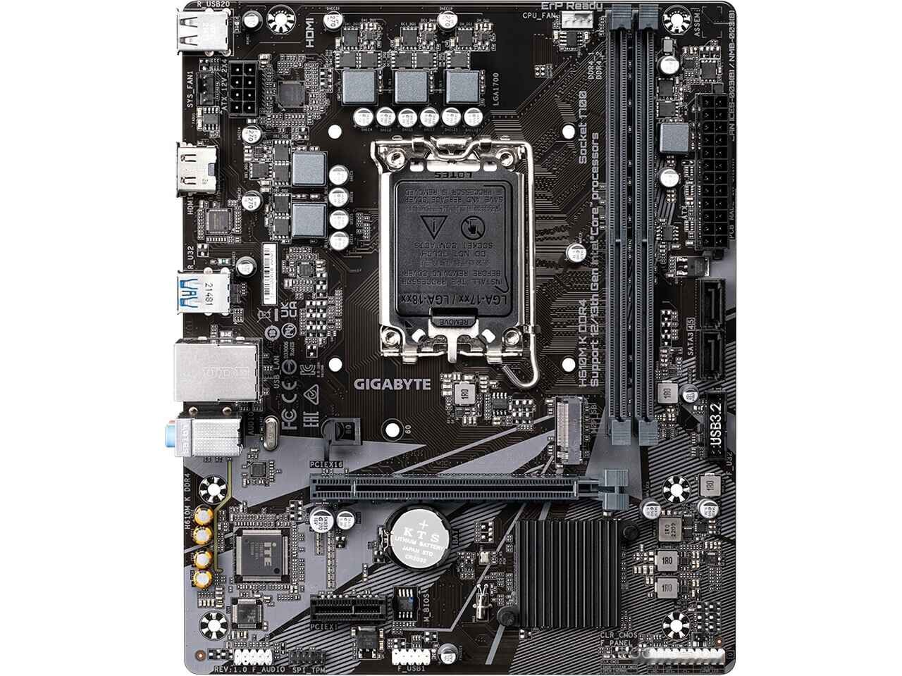 Материнская плата Gigabyte H610M K DDR4 Материнская плата Gigabyte H610M K DDR4