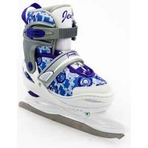 Коньки Calambus Jenny ICE белый/фиолетовый р.30-33 (AS-28)