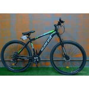 Велосипед Makea MK-880 27.5 (17, черный/зеленый)