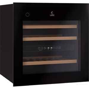 Винный шкаф LEX LWD6036BL Dual Zone PP