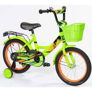 Детский велосипед Zigzag Classic 16 (зеленый) ZG-1601