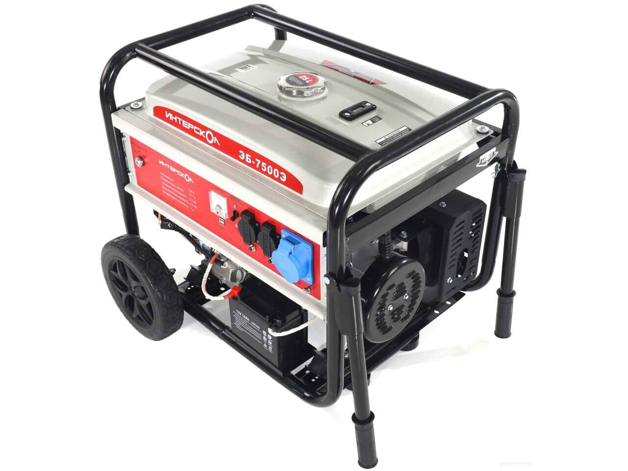 Генератор Интерскол ЭБ-7500Э 796.0.0.40 Генератор Интерскол ЭБ-7500Э 796.0.0.40