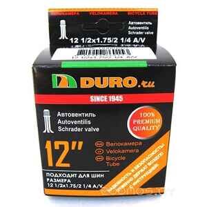 Велокамера Duro 12х1.75 A/V (DHB01001)