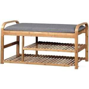 Банкетка Halmar ST-13 100/33/50 (натуральный/серый)