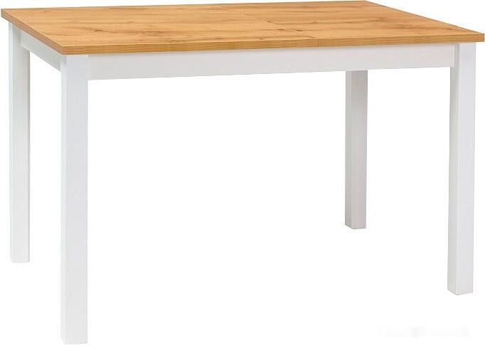 Кухонный стол Signal Adam 120x68 (дуб вотан/белый матовый)