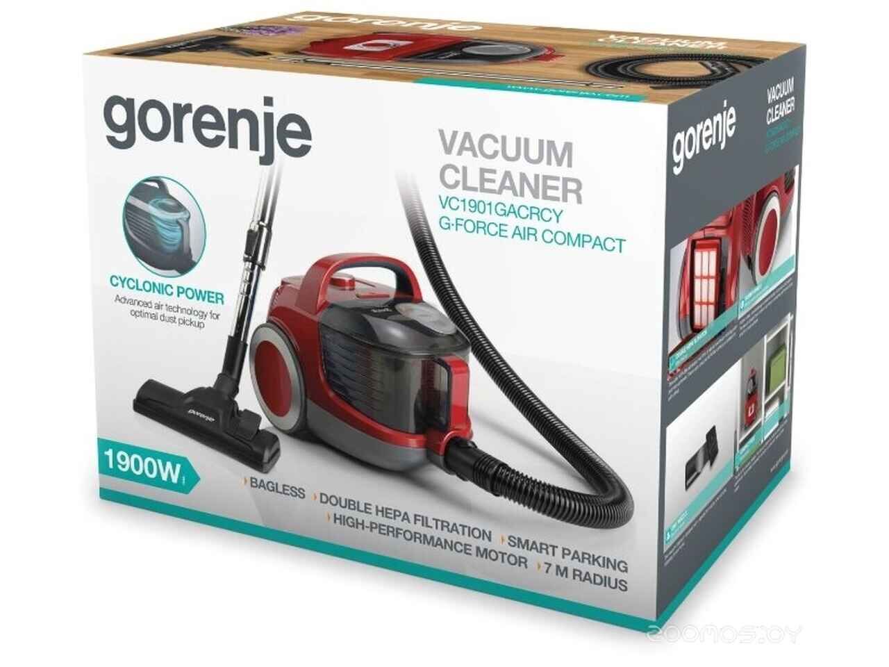 Пылесос Gorenje VC 1901 GACRCY Пылесос Gorenje VC 1901 GACRCY