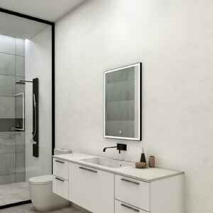 Зеркало Континент Frame Black Led 60x80 Зеркало Континент Frame Black Led 60x80