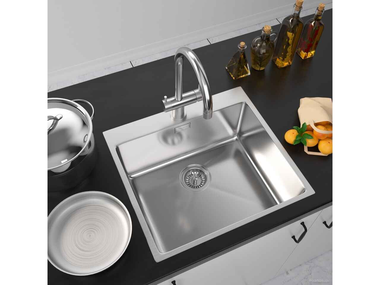 Кухонная мойка Zorg ZRN 5055 Premium УТ-00003483 Кухонная мойка Zorg ZRN 5055 Premium УТ-00003483