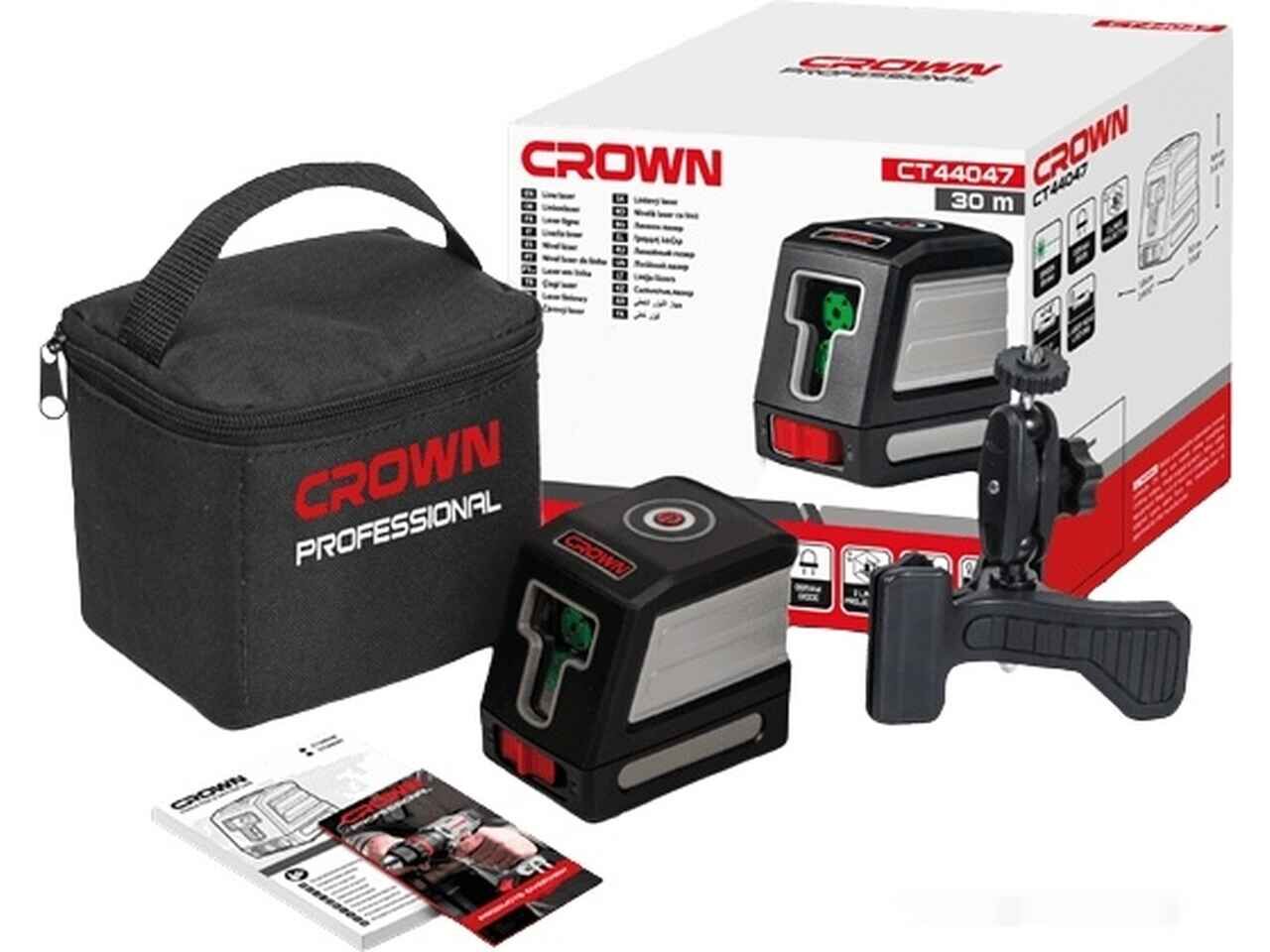 Лазерный нивелир Crown CT44047