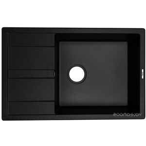 Кухонная мойка Zorg Apollo 78 (черный опал)