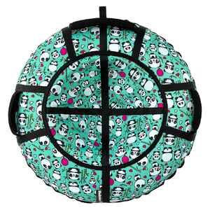 Тюбинг Hubster SnowDream Glamour S Панда 120см во8679 (бирюзовый) Тюбинг Hubster SnowDream Glamour S Панда 120см во8679 (бирюзовый)