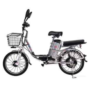 Электровелосипед Smart8 Dacha Lux (серебристый)