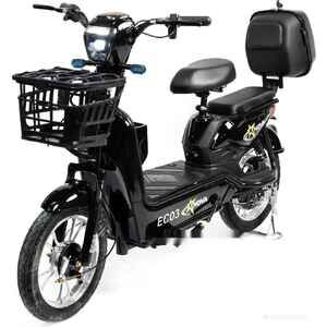 Электроскутер NOVA EC03 (чёрный, без цепи)