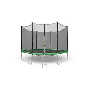 Батут Happy Jump 10ft Pro (312 см) с внешней сеткой и лестницей Батут Happy Jump 10ft Pro (312 см) с внешней сеткой и лестницей