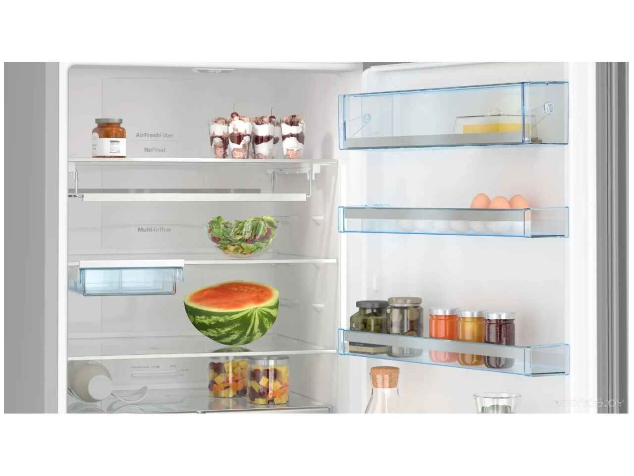 Холодильник с нижней морозильной камерой Bosch Serie 6 KGN56LB31U Холодильник с нижней морозильной камерой Bosch Serie 6 KGN56LB31U