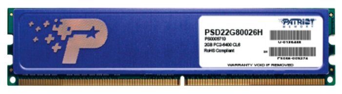 Модуль памяти Patriot Memory PSD22G80026H