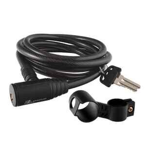 Велозамок Longus 180 см 3550002 (черный) Велозамок Longus 180 см 3550002 (черный)