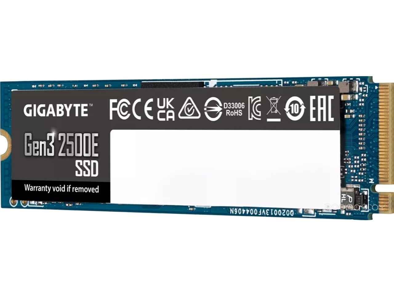 SSD Gigabyte Gen3 2500E 500GB G325E500G SSD Gigabyte Gen3 2500E 500GB G325E500G