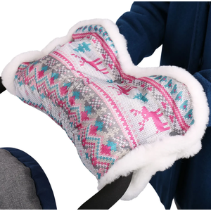 Муфта Nika МС1 для санок (розовый)