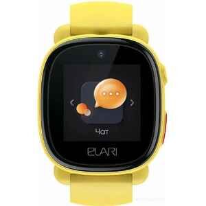 Детские умные часы Elari KidPhone 4G Lite (желтый)