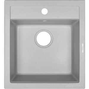 Кухонная мойка Zorg Como 46 (серый жемчуг) Кухонная мойка Zorg Como 46 (серый жемчуг)