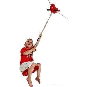 Канатная дорога KBT Para с тарзанкой и сидением (красный)