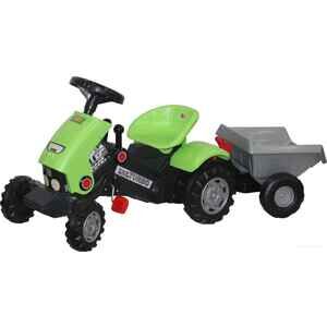 Педальная машинка Полесье Turbo-2 с полуприцепом (52742)