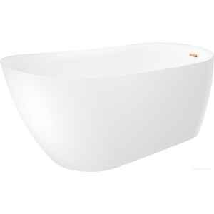 Ванна Wellsee Paradise Story 180x80 236602004 (отдельностоящая ванна белый глянец, экран, ножки, сифон-автомат золото)