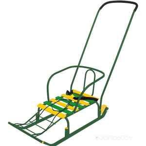 Санки Nika Тимка 5 Комфорт (зеленый)