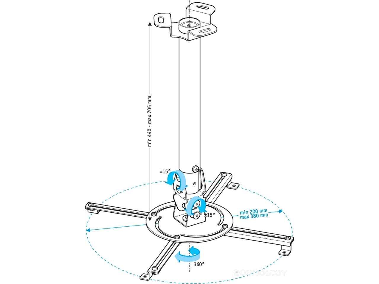 Кронштейн Holder PR-104 Кронштейн Holder PR-104