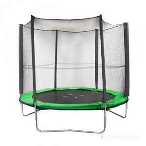 Батут Sundays Acrobat D312 (с сеткой, зеленый)